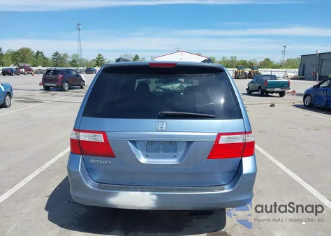 2007 Honda Odyssey Ex-L from USA, damaged, VIN 5FNRL38757B003473
